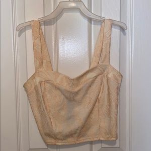 Lace crop top